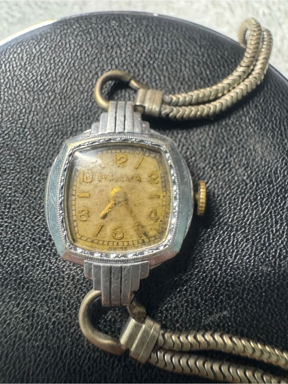 Bulova Silver-Tone Women's Bracelet Watch with Ivory Dial